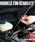 Drill Bit Extension Set Four Piece Magnetic Bit Holder with aluminum sleeve used in car engine for stability