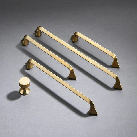 Champagne Bronze Cabinet Knobs - 10 Pack Modern Style Champagne Bronze Cabinet Knobs - 10 Pack Modern Style