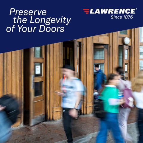 Heavy Duty Continuous Geared Door Hinge In Dark Bronze Anodized Aluminum Full Surface 83 Inch Center Pivot Tamperproof Storefront
