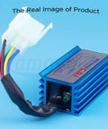 6 Pin AC CDI Ignition Coil Aluminum Alloy Racing CDI Box For Motorcycle ATV Dirt Bike Scooter 125cc 150cc 200cc 250cc Blue