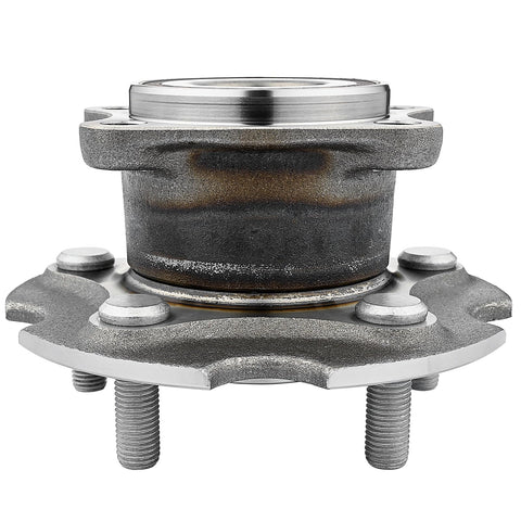 Front view of a Rear Wheel Hub Bearing Assembly For 2006-2019 Toyota RAV4 And Lexus NX 4WD, fits models 2006-2019, plug-and-play metal design.