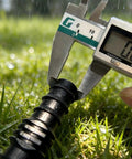 Measuring 10 Pack Drip Irrigation Barbed Coupling Fittings Easy Install For Three Quarter Inch Tubing 20mm OD 0.6 Inch ID