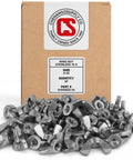 Box of 50 Stainless Wing Nuts 8-32 Machine Thread, 18-8 Stainless Steel, Rust Resistant Hardware for Indoor and Outdoor Use