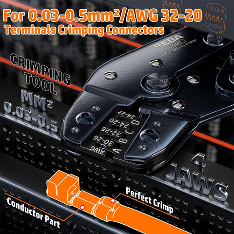 Crimping Tool And Dupont Connector Kit With 21 Styles, 2.54mm Dupont Connectors And Crimp Pins, 2.5mm JST-XH Contacts