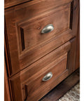 Contemporary Satin Nickel Cup Cabinet Handles 25 Pack 3 Inch Center To Center Drawer Pulls on wooden cabinet
