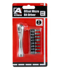Compact Quarter Inch Drive Micro Bit Ratchet For Tight Spaces Mini Screwdriver With High Torque 72 Tooth Gearhead