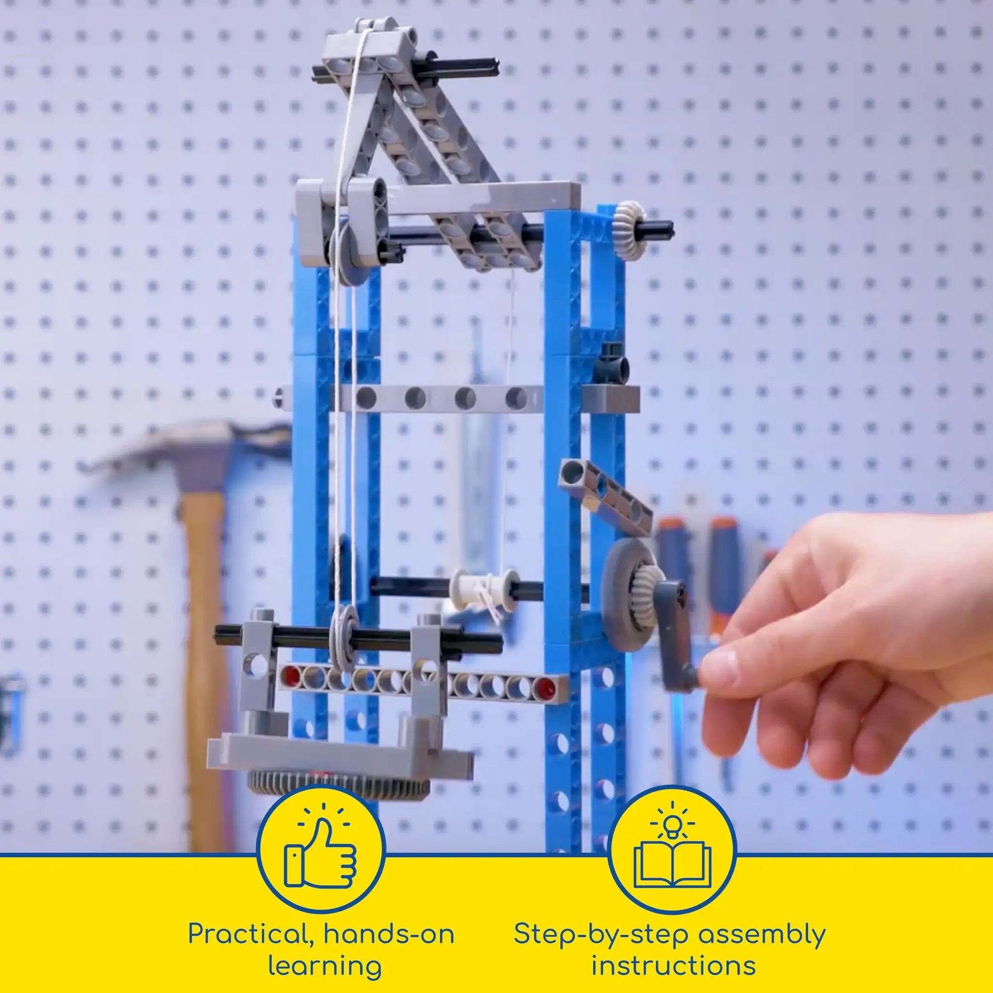 Hands On Simple Machines Kit Build 26 Models