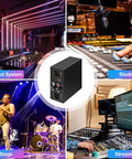 Ground Loop Noise Isolator For XLR TRS RCA 3.5mm Audio Interfaces in sound system, studio, stage, streaming setup