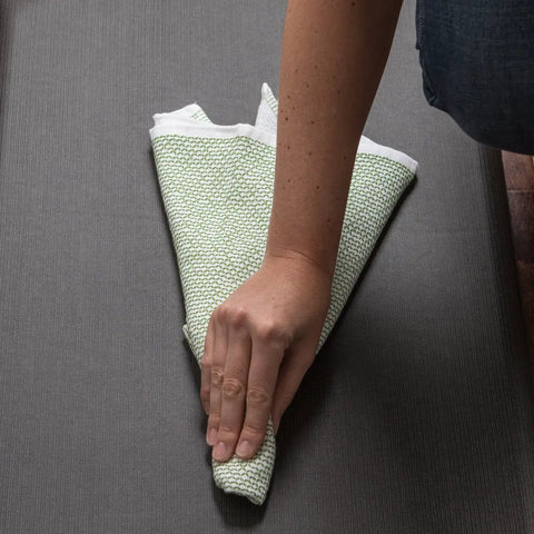 Ergo Foam Cushioned Anti Fatigue Standing Kitchen Floor Mat With Slip Resistant Bottom Waterproof And Stain Resistant Surface Non Slip Comfort For Kitchen And Desk 20 By 32 Inch Grasscloth Charcoal