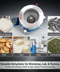 Industrial Centrifugal Dehydrator Beast for 55 Pound Solid Liquid Separator Biomass Oil Extraction and Textile Hardware Drying.