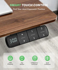 Memory controller of Dual Motor 3-Stage Standing Desk Frame With Electric Height Adjustment in black color