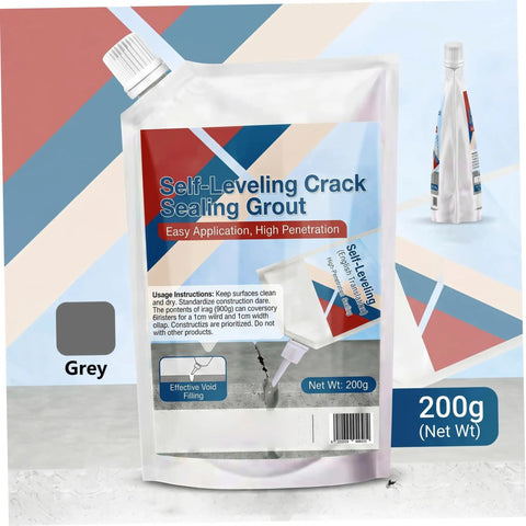 Heavy Duty Self Leveling Concrete Filler And Driveway Crack Sealer delivering a bulletproof tight bond in a 200g package.