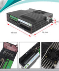 Beefy Without Brake 750W AC Servo Motor Kit For CNC Machines 220V 4.4A 3000rpm 17 Bit Encoder RS485 Servo Motor Driver close-up