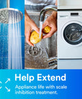 Inline Whole House Scale Inhibition Water Filtration Cartridge For AP430SS System Replacement Dope Water Heater Protection in use