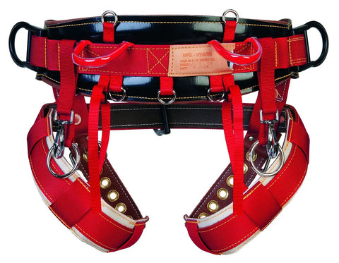 Floating Dee With Padded Nylon Leg Straps For Easy One Hand Snaps Angled Side Dees With Two Bar Design Bottom Dees for kits