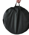 Black carrying bag for Portable Folding Fire Pit 29 Inch Round Steel Fire Bowl With Folding Legs Wood And Cookout Grate Heat Resistant Mesh Screen