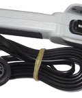 Hand Held Winch Remote Controller With Rubber Grip For ATV And Side By Side Winches, Replacement Remote, 10ft Cable, Durable Gray Finish
