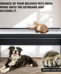 Clear Acrylic Dust Proof Protective Cover Lid For Yamaha P Series Digital Pianos And Keyboards preventing pet scratches