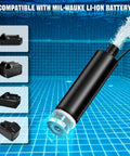 Cordless Submersible Water Pump With 18V M18 Battery Compatibility 635GPH Portable Transfer Pump with battery compatibility shown