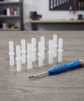 10 Pack Plastic Hose Connector Repair Kit Double Ended Barbed Coupler For Washing Machine Inlet Pipe And Garden Hose Soft PP Quick Leak Fix Easy Install Emergency Water Line Solution That Actually Gets The Job Done, clear plastic couplers and repair tool