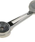 Window Crank Handle Replacement For Ford And Mercury Vehicles Chrome Finish Durable Plastic Construction Easy Installation No Tools Necessary