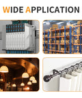 Wide application of 13 Pack Heavy Duty Molly Bolts M8-52 Zinc Plated Steel Drywall Wall Anchors in various settings.