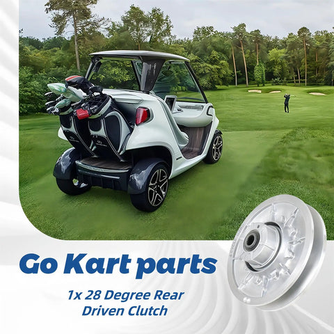 Rear Driven Clutch Replacement for EZGO Gas 4 Cycle Golf Cart 1991 Through 2009 28 Degree 26301 G03 Replacement Part Keepin It Rollin With Professional Installation Recommended, 28 degree rear driven clutch