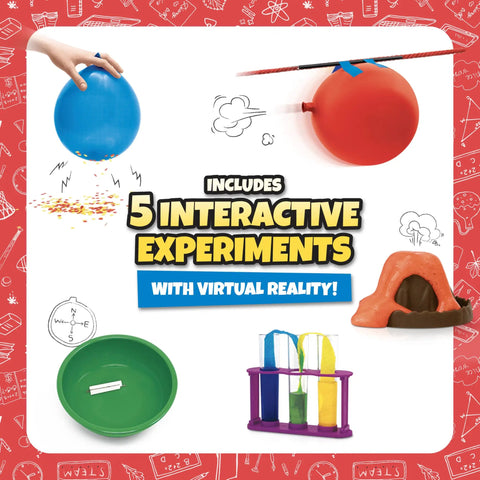 Bill Nye Virtual Reality Science Kit For Kids Student Edition With Dope Interactive STEAM Set And 30 Plus VR Experiences Includes All Materials You Need Ages 6 And Up 5 Interactive Experiments Image