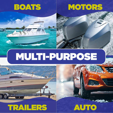 Salt Remover Flush Kit With High Pressure Hose For Boats And Marine Engines Quick Inboard Outboard Engine Flush Removes Salt Deposits Built In Soap Dispenser And Multi Mode Sprayer For Easy Cleaning