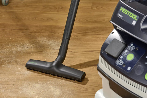 Floor Nozzle With Dual Castors And Two Brush Inserts For Quick Effortless Cleaning Of Large Floor Areas Made From Lightweight Plastic