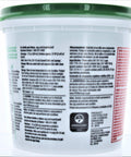 Back label of Ready To Use Joint Compound Quart For DIY Wall Repair Off White 1.75 Pt Smooth Sandable Patch For Drywall Cracks.