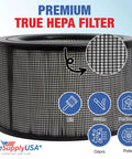 62500 True HEPA Replacement Filter For Sears Kenmore 83236 83256 Air Purifier By LifeSupplyUSA Not OEM