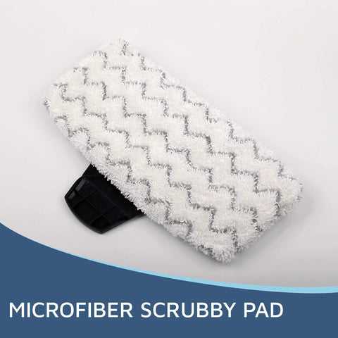 Microfiber scrubby pad for Vacuum And Steam Mop Pad 4 Pack For Bissell PowerFresh 2747A And Symphony 1132 Series