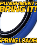 All In One Caster Fork Bearing And Seal Rebuild Kit spring loaded seal close-up with bold text overlay.