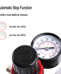 Airbrush Kit With Compressor AS18-2K Basic Start Set gauge with automatic stop function display