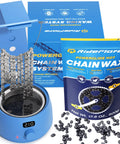Chain Waxing Kit With Digital Melter, Hanging Stand, And 500G Wax For Mess Free, Low Friction Drivetrains, Precise Temperature Control, Quiet And Clean Gear For Smooth Shifts.