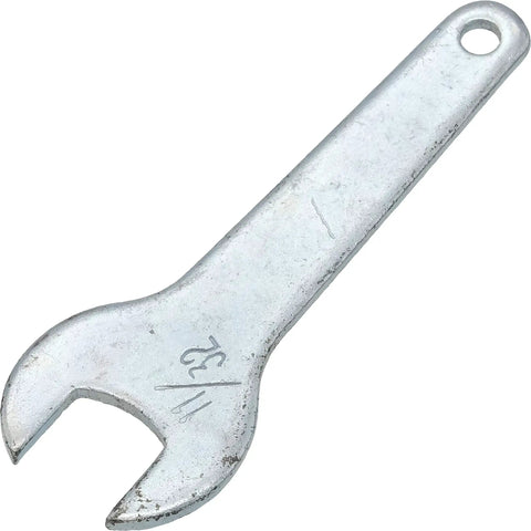 Metal chuck wrench for Pro Grade Smooth Tapered Handpiece With One Eighth Inch And Three Thirty Second Collets Pre Lubricated Bearings