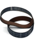 Carbon Fiber Drive Belts For Boosted Board Models V2 V3 Mini S Mini X Plus And Stealth, close-up view showing teeth detail