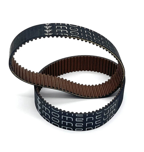Carbon Fiber Drive Belts For Boosted Board Models V2 V3 Mini S Mini X Plus And Stealth, close-up view showing teeth detail