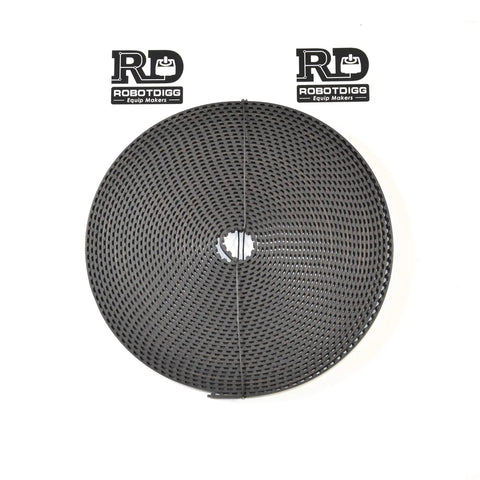 HTD 5M Timing Belt 5mm Pitch, 15mm Wide Open Ended Synchronous Belt, 10 Meter Pack For Light Duty Conveyance And Torque Transmission