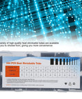 Super Durable 560 Pcs Heat Shrink Tubing Kit For Electrical Wire Insulation Protection Polyolefin Variety Of Sizes To Seal And Repair Cables In Style, 560-piece case