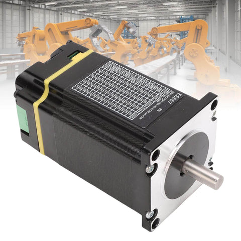 Integrated Servo Stepper Motor With Closed Loop Controller And 1000 Line Encoder For CNC Machines And 3D Printers, 2 Nm Torque