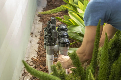 Installing Pro Grade Anti Siphon Valve With Flow Control For Above Ground Sprinklers, Three Quarter Inch Female Threads