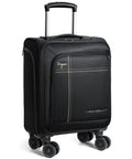 Underseat Carry On Luggage That Feels Like A Pro Airline Approved Softside Case With Removable Wheels Black Travel Bag