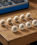 No Doubt A Super Clean Mini Nylon Polish Brush Set To Wash Away Darn Grime And Deep Scratches On Stainless Sinks While Tough Rotary Tool Buffing Wheels.