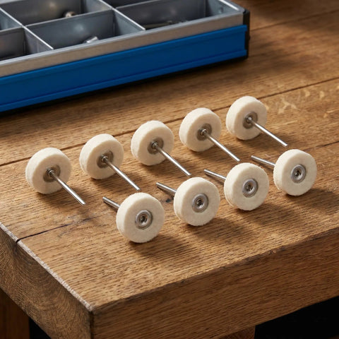 No Doubt A Super Clean Mini Nylon Polish Brush Set To Wash Away Darn Grime And Deep Scratches On Stainless Sinks While Tough Rotary Tool Buffing Wheels.