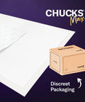 Boss Level Heavy Duty Disposable Adult Incontinence Underpads XXX Large 36 By 36 Inch Soft Breathable Leak Proof Bed Pads in packaging.