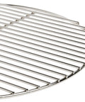 Close-up of Heavy Duty 13.5 Inch Plated Steel Cooking Grate Replacement For 14 Inch Smokey Joe Charcoal Grills Including Silver Gold and Tuck N Carry Models
