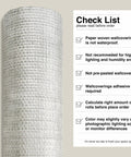 Cosmo Collection Natural Paper Weave Grasscloth Wallcovering 36 Inch Wide By 8 Yards checklist and texture detail