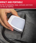 4 In 1 LED Power Failure Night Light Pack 6 Count Plug In Light Sensing Auto On Off Foldable Plug in backpack pocket